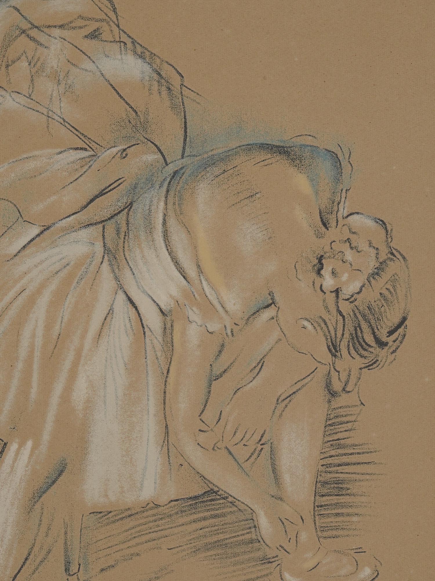 FEMALE DANCER LITHOGRAPH AFTER EDGAR DEGAS PIC-2